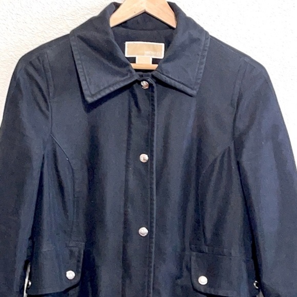 Michael Kors Woman Black Coat Wool Jacket Size PS - Picture 2 of 16